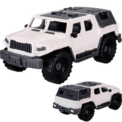 Автомобиль Джип Альфа Городской с тентом, белый И-8934 - фото 69882732