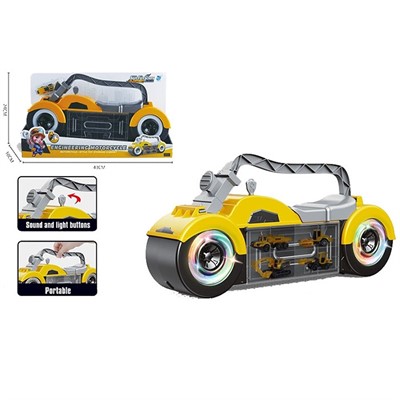 Кейс для машин 9933-6 Строительная техника в наборе 1 машина - фото 69882768