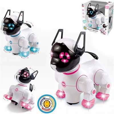 Игрушка на батарейках 8201 Пес Тима, свет, звук, в коробке - фото 69883359