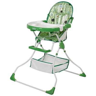 Стульчик для кормления 252 Космическое путешествие, зеленый 0002134-05 /SELBY/ - фото 69883790