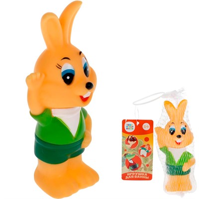 Резиновая игрушка Заяц Ну,Погоди!Союзмультфильм 118R-PVC1 - фото 69883911