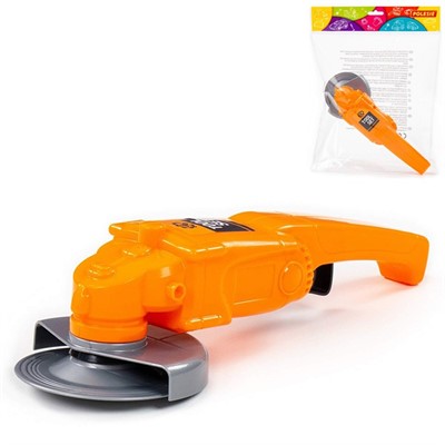 Машинка Шлифовальная оранжевая в пакете 90454 П-Е /16/ - фото 69884000