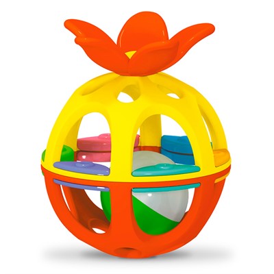 Погремушка прорезыватель Тюльпан 02183 - фото 69884262