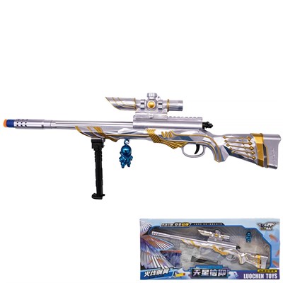 Пневм. оружие LC05 с мягкими пулями в кор. - фото 69884288