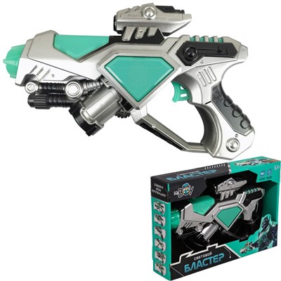 Бластер Mr Boy MK838-3 на батарейках в коробке - фото 69884583