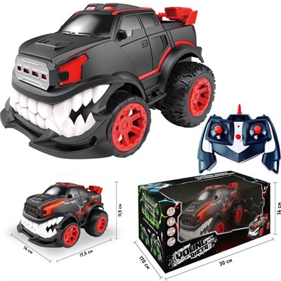 Машина на радиоуправлении Young Racer YS336-85R Зубастик красный  в кор. - фото 69884660