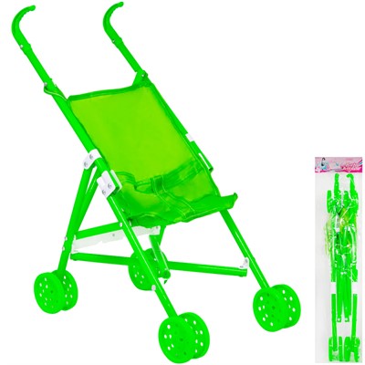 Коляска трость для куклы 3288-6E в пак. - фото 69884754