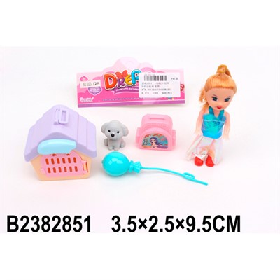 Кукла малышка 2023-120 в пак. - фото 69884954