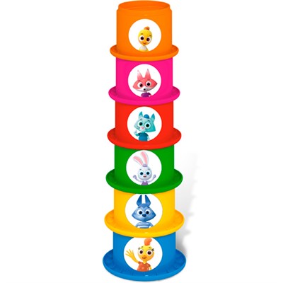 Пирамидка Цветняшки 02179 - фото 69885033