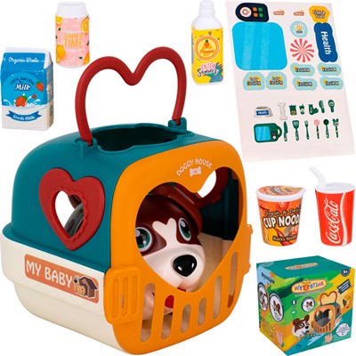 Игрушка на батарейках ZYB-B3841 Играпузик Песик-путешественник в кор. - фото 69885044