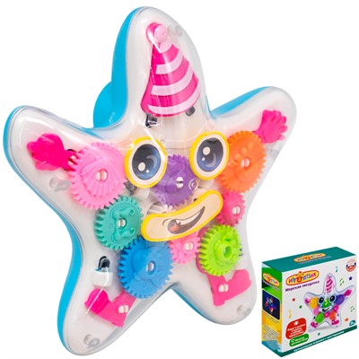 Игрушка на батарейках ZYA-A3304 Играпузик Звезда в кор. - фото 69885088