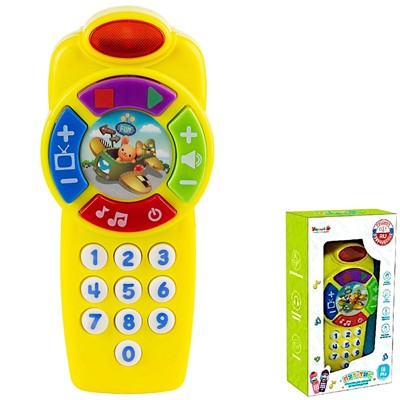 Пультик ZYE-E0578-4 Умный Я, русск. озвуч. на батарейках, в кор. - фото 69885223