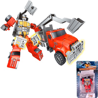 Трансформер Mr Boy MKHD53B Огнеборец на блист. - фото 69885273