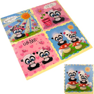 Коврик игровой 141V-656 60*60*1cm. - фото 69885402