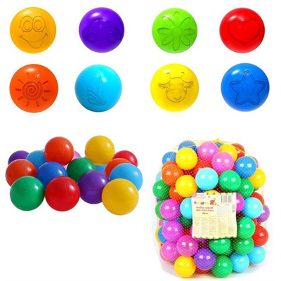 Шары для сухого бассейна 150шт. 1180346 7,5см - фото 69886512