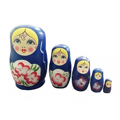 Деревянная матрешка расписная №1 ИД-6046 - фото 69886524