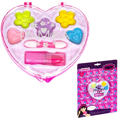 Набор косметики Eva Moda сердечко 70544F4 Bondibon - фото 69886560