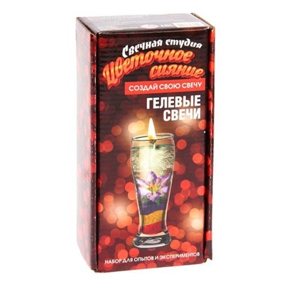 Набор для творчества Свечная студия Цветочное сияние 725 - фото 69886607