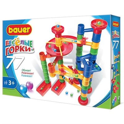 Конструктор Bauer 608 Веселые горки 77 - фото 69886729