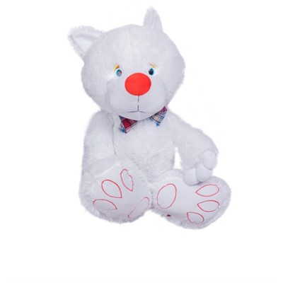 Кот Филлимон 80 белый КФ/60/31 - фото 69886889