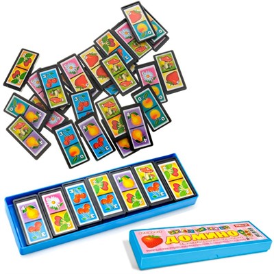 Домино Фрукты футляр 00012 /28/ - фото 69886967