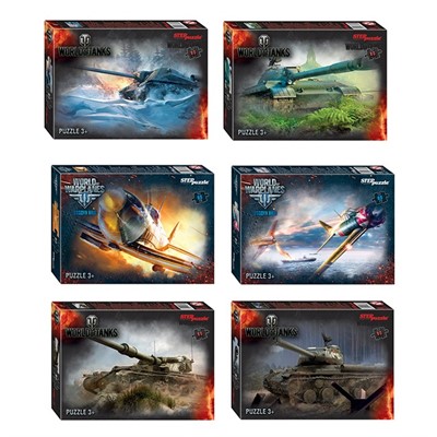 Пазл 80 World of Tanks 77168 Степ /128/ - фото 69887091