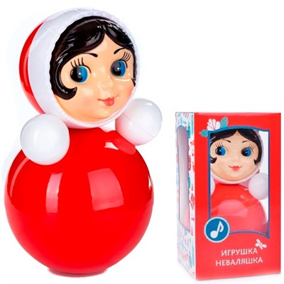 Неваляшка 6С-007 Девочка 260мм - фото 69887165