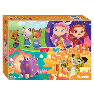 Пазл 60 Сказочный патруль и др. Мульт 81210 Степ /48/ - фото 69887298