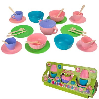 Сервиз Дружная семейка в коробке (Для любимой дочки) С-206-Ф /3/ - фото 69887419