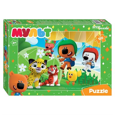 Пазл 120 Мульт. Ми-ми-мишки. Сказочный патруль и др. 75175 Степ /32/ - фото 69887526