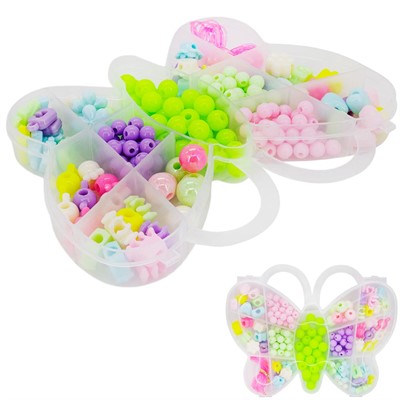 Набор бусин 011T Бабочка в кор. - фото 69887578