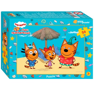 Пазл 54 Три кота 71191 Степ /240/ - фото 69887667