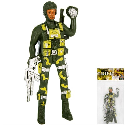 Солдатик 1035 с аксесс. в пак. - фото 69887752