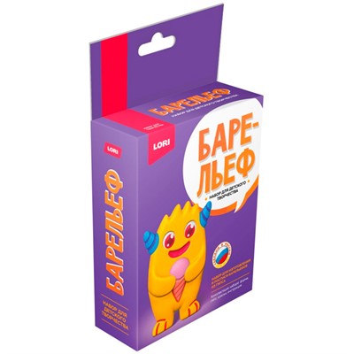 Набор для творчества Барельефы из гипса "Веселый сластена" Пз/Г-041 Lori - фото 69887779