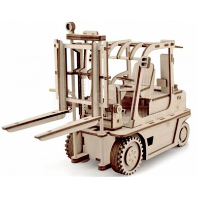 Деревянный Конструктор 3D Погрузчик ПК-1 - фото 69887807
