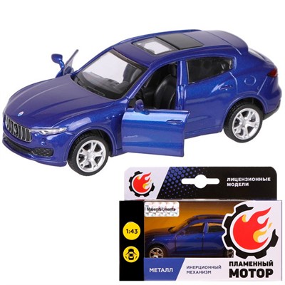 Модель 1:43 Maserati Levante SUV синий JB1251576 Автопанорама - фото 69887943
