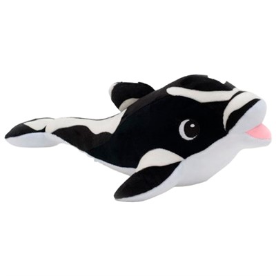 Дельфин 14 см черно-белый 012-4/36/Е002 - фото 69888355