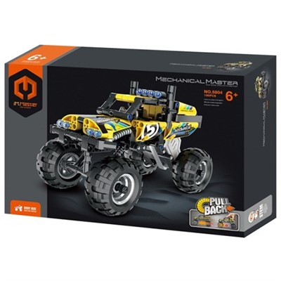 Конструктор 5804/YS0259427  Машина инерц. 199 дет. в коробке - фото 69888482