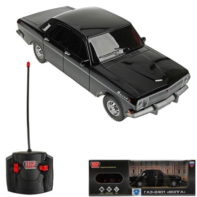 Машина на радиоуправлении 2401-21RCL-BK ГАЗ -2401 Волга 21 см, свет, черн Технопарк в кор /48/ - фото 69888724