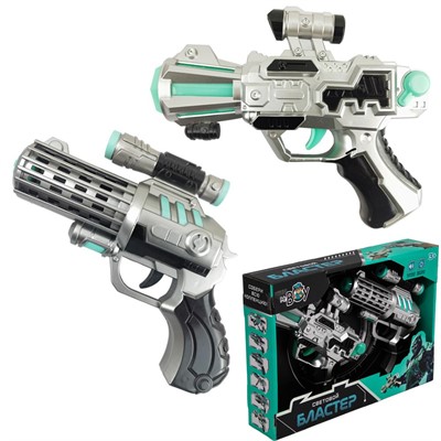 Бластер Mr Boy MK838-14 на батарейках в коробке - фото 69888741