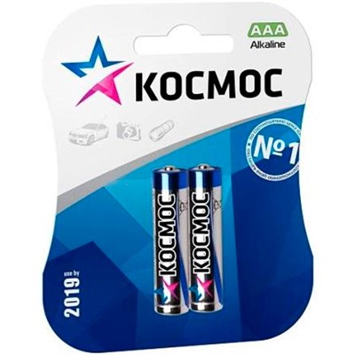 Элемент питания LR 3 Космос 2xBL (24/144/288)  /цена за упак/ - фото 69889021