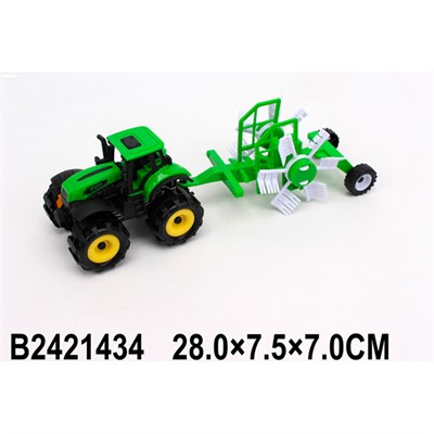 Трактор инерционный 6609-76 в пак. - фото 69889152