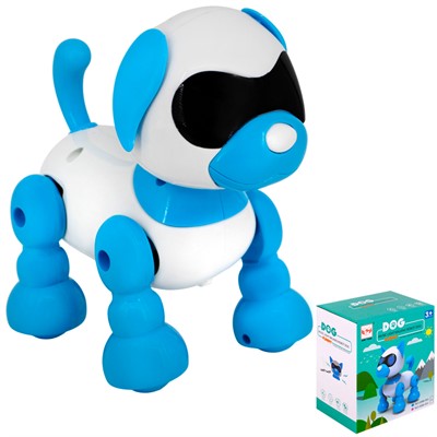 Игрушка на батарейках 696-R43 Собачка в кор. - фото 69889156