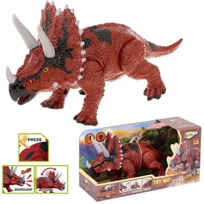 Динозавр на батарейках NY086-A в кор. - фото 69889180