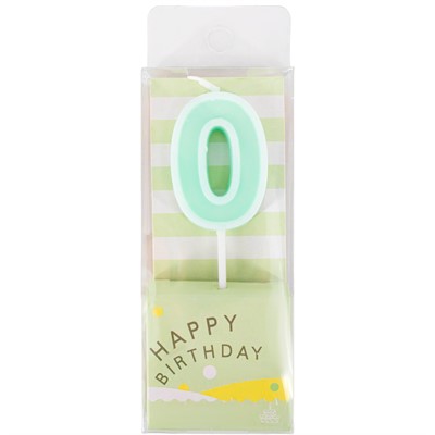 Свеча для торта Цифра 0 141V-397 - фото 69889403