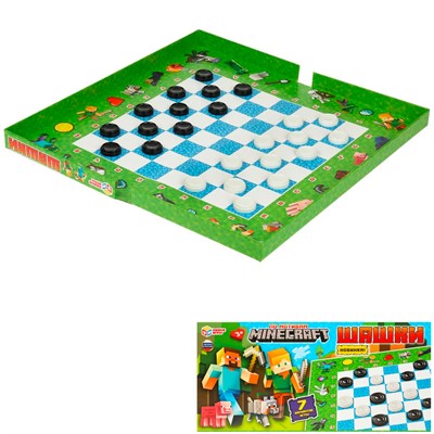 Шашки По мотивам Minecraft. в кор 4660254409828 - фото 69889918