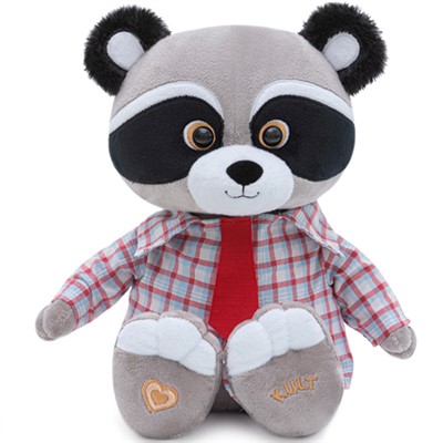 Енот Джо в рубашке 25см ЕД/25/РШ - фото 69889994