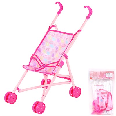 Коляска трость для куклы 882-1 в пак. - фото 69890175