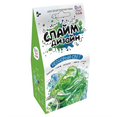 Набор для изготовления слайма "Слайм дизайн" Неон 575 Фин-ти-Флю - фото 69890192