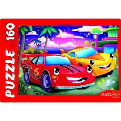 Пазл 160 Ночные машинки П160-9474 - фото 69890338